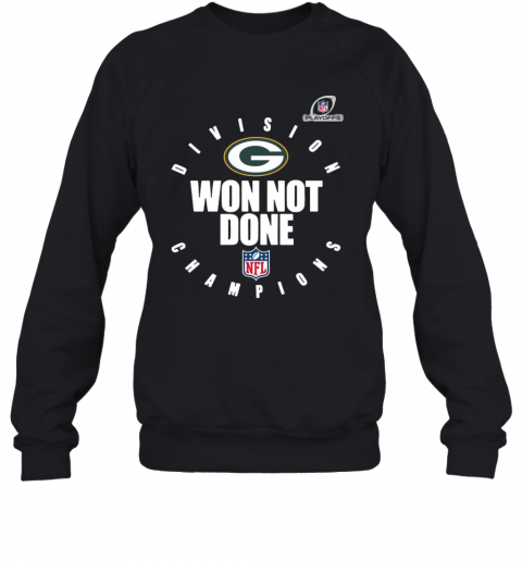 Nfl Playoffs 2020 Won Not Done Division Champions Green Packers T-Shirt Unisex Sweatshirt