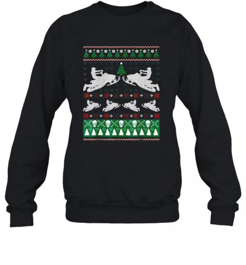 Nowmobile Ugly Christmas T-Shirt Unisex Sweatshirt
