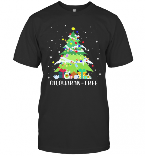 Oh Quaran Tree Christmas T-Shirt