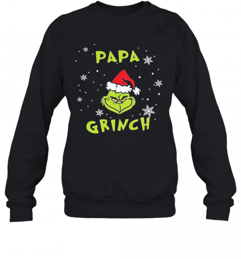 Papa Grinch Christmas T-Shirt Unisex Sweatshirt