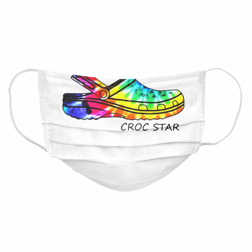 Party Like A Croc Star Cloth Face Mask