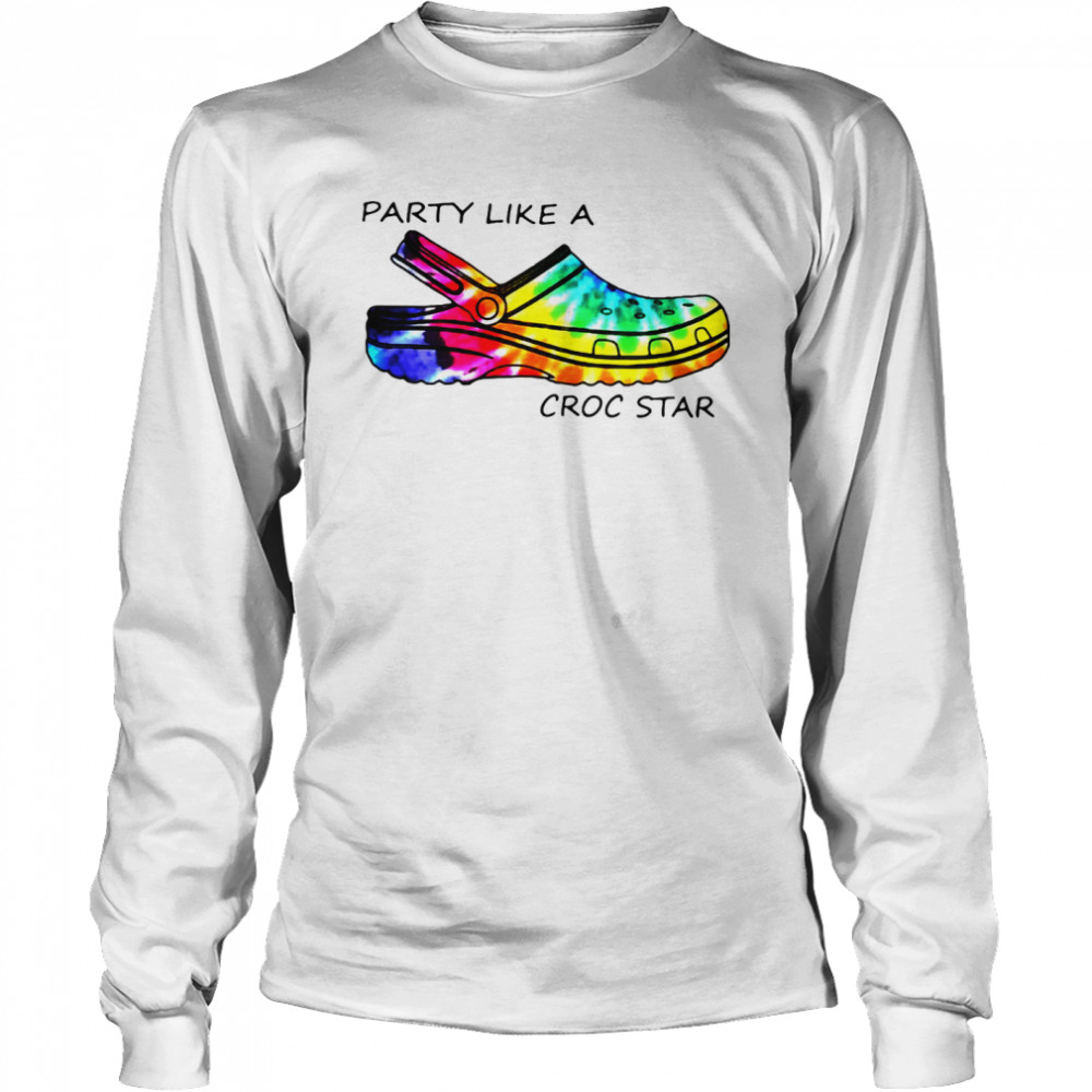 Party Like A Croc Star Long Sleeved T-shirt