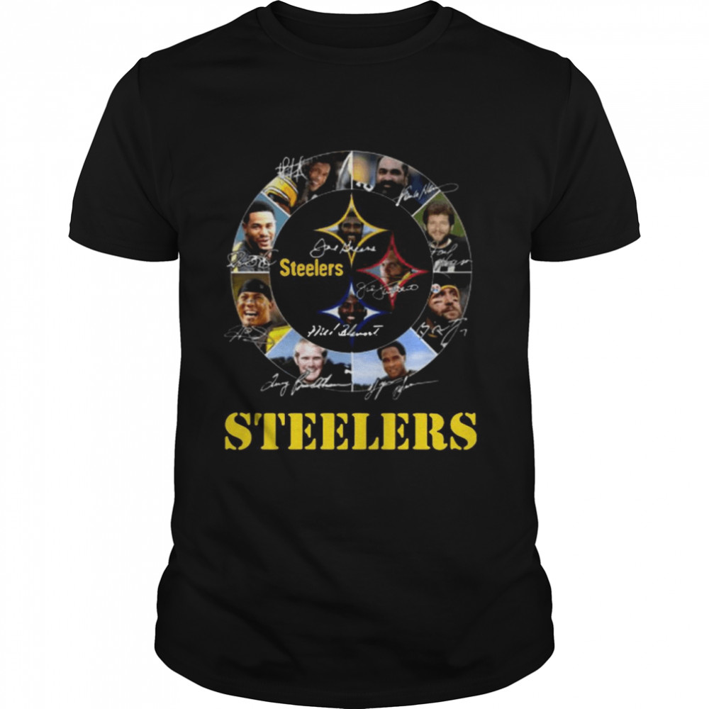 Pittsburgh Steelers NFL Team Signatures shirt