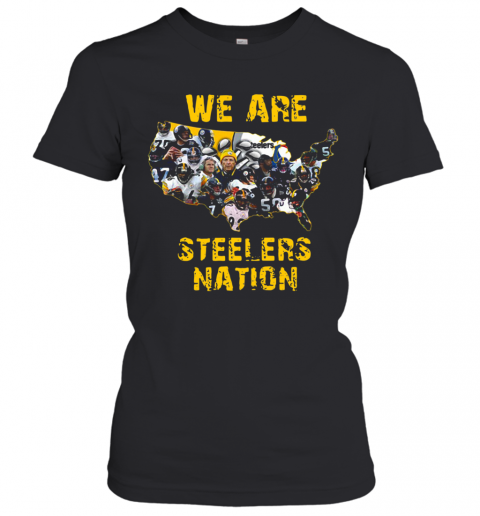 Pittsburgh Steelers We Are Steelers Nation T-Shirt Classic Women's T-shirt