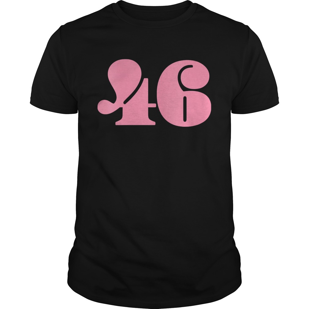 President 46 Number Pink Trump Biden Election shirt