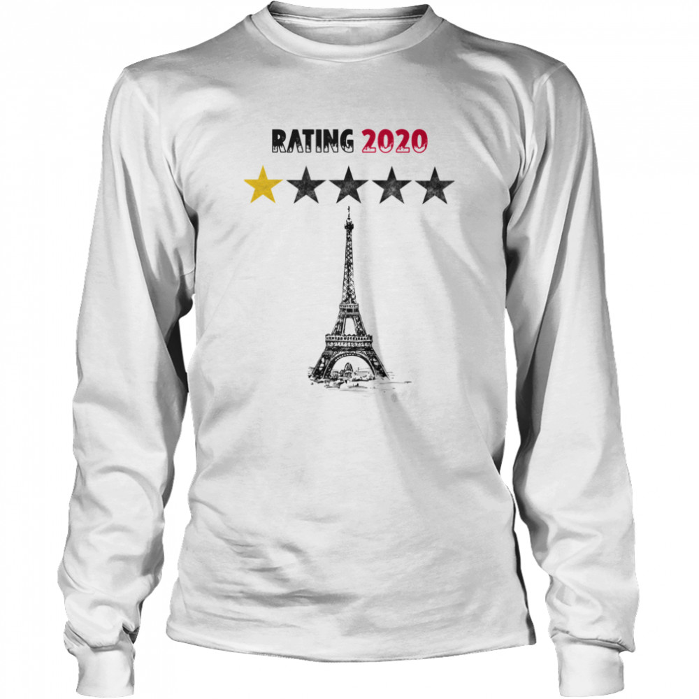 Rating 2020 1 Out Of 5 Stars Paris Long Sleeved T-shirt