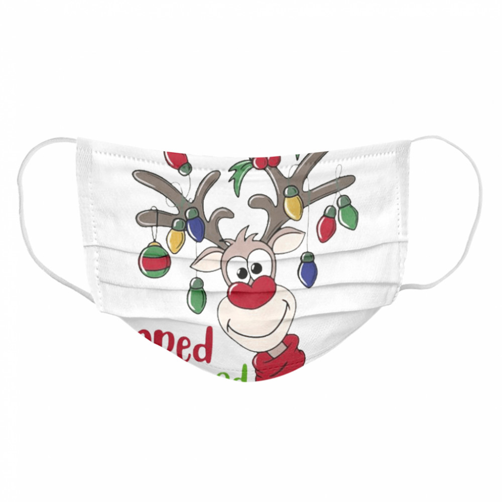 Reindeer Sped Squad Christmas Cloth Face Mask