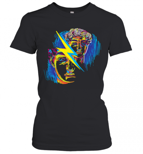 Retro Vaporwave David Statue T-Shirt Classic Women's T-shirt