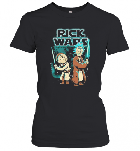 Rick And Morty Jedi Rick Wars Star Wars Mashup T-Shirt Classic Women's T-shirt