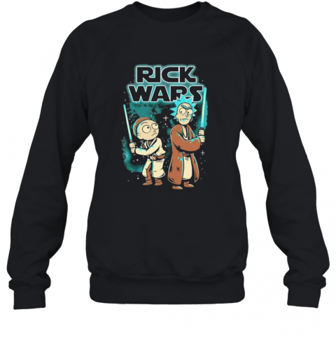 Rick And Morty Jedi Rick Wars Star Wars Mashup T-Shirt Unisex Sweatshirt