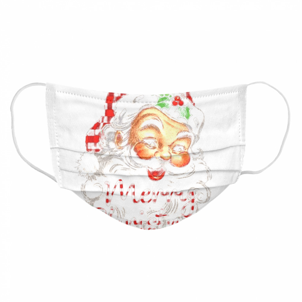 Santa Claus Merry Christmas 2020 Xmas Cloth Face Mask