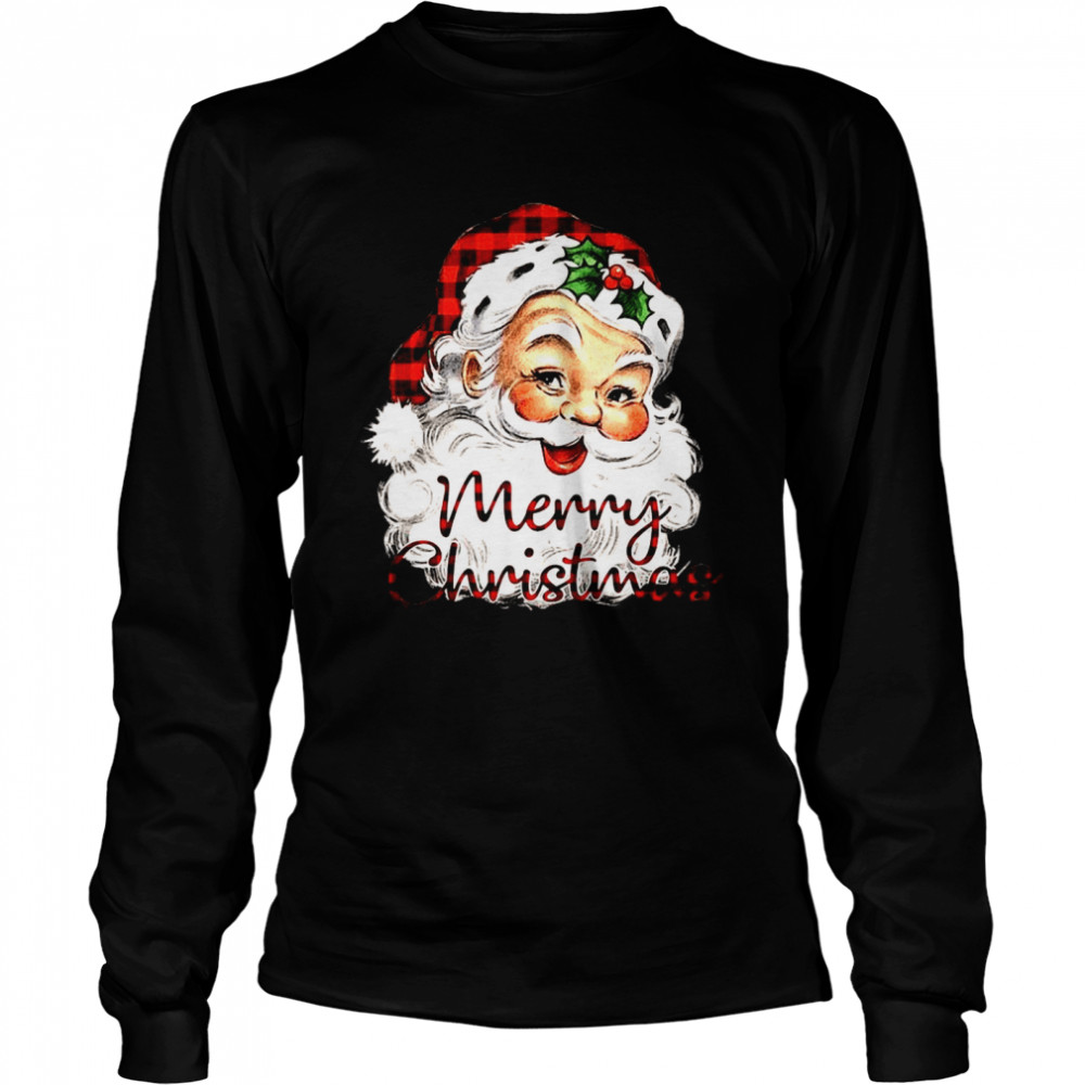 Santa Claus Merry Christmas 2020 Xmas Long Sleeved T-shirt