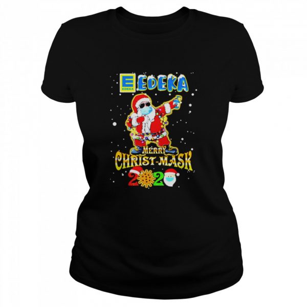 Santa Claus dabbing Edeka Merry Christmask 2020 shirt ...