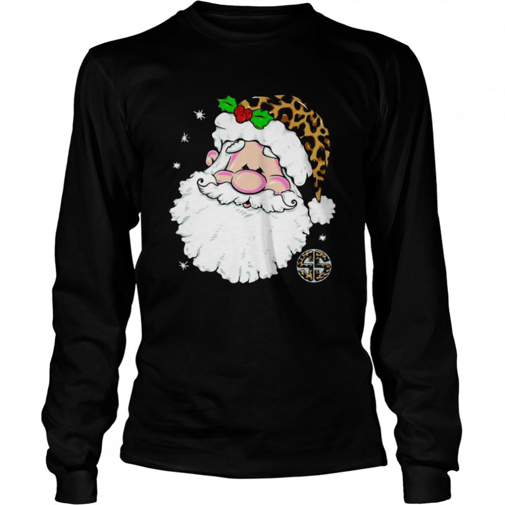 Santa Simply Southern Fa-la-la Ugly Christmas Long Sleeved T-shirt