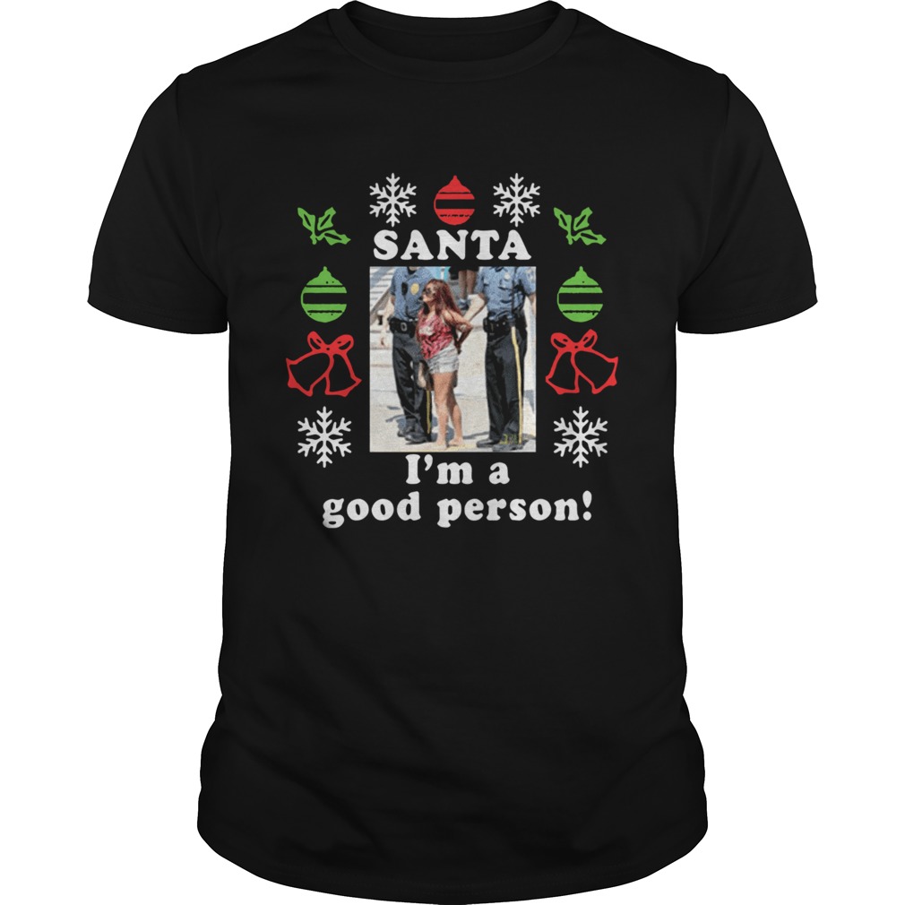 Santas Favorite Waitress Christmas shirt