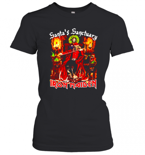 Santas Sanctuary Iron Maiden T-Shirt Classic Women's T-shirt