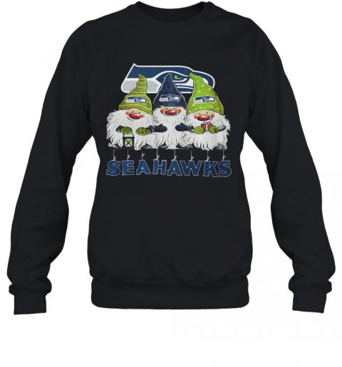 Seahawks Gnomies Christmas T-Shirt Unisex Sweatshirt