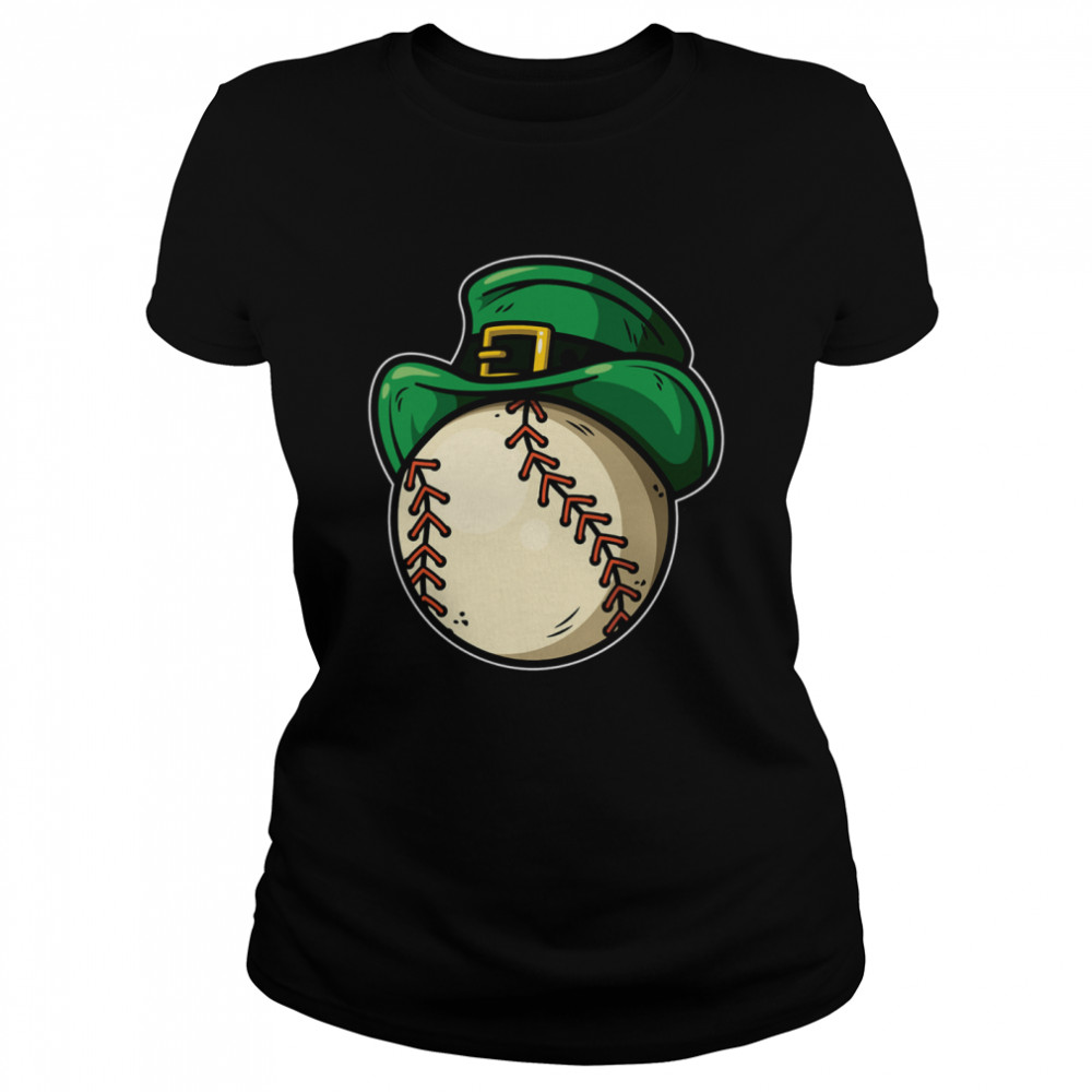 Shamrock Baseball Leprechaun St Patricks Day Classic Women's T-shirt