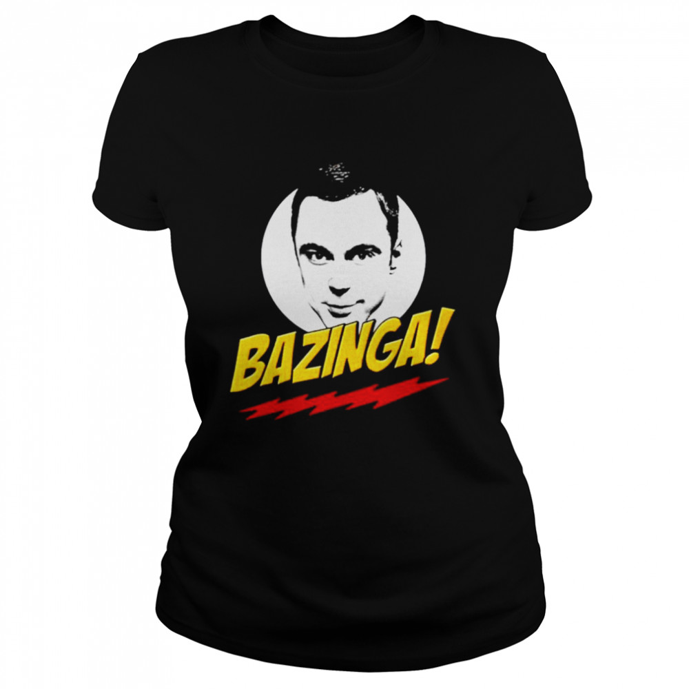 Sheldon Cooper Bazinga Classic Women's T-shirt