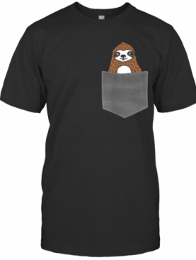 Sloth In Pocket T-Shirt