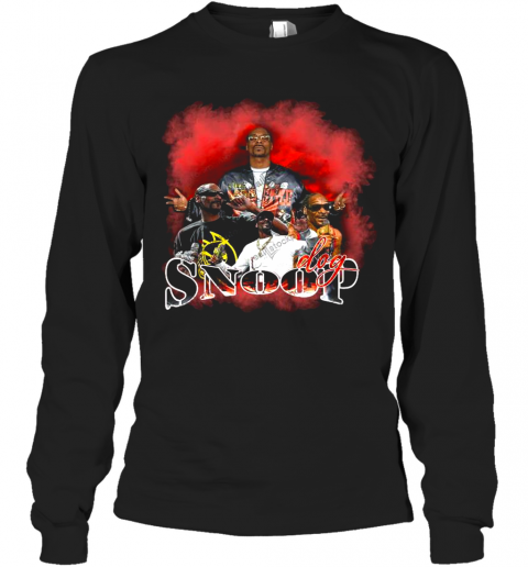 Snoop Dog Hip Hop Rap Vintage Retro 90S T-Shirt Long Sleeved T-shirt 