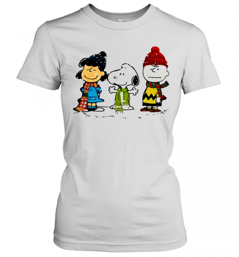 Snoopy Peanuts Merry Christmas T-Shirt Classic Women's T-shirt
