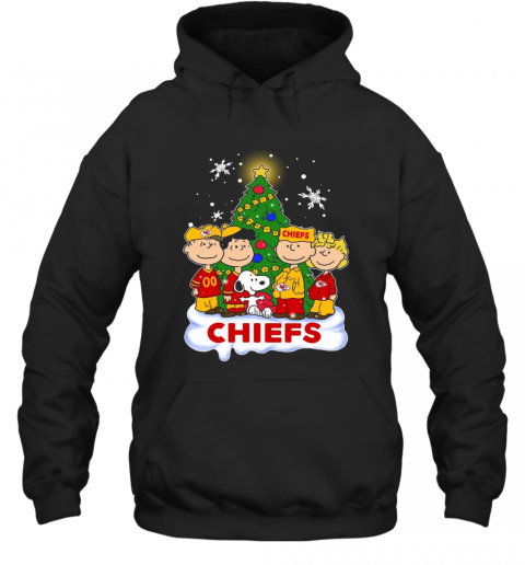 Snoopy The Peanuts Kansas City Chiefs Christmas Sweaters T-Shirt Unisex Hoodie