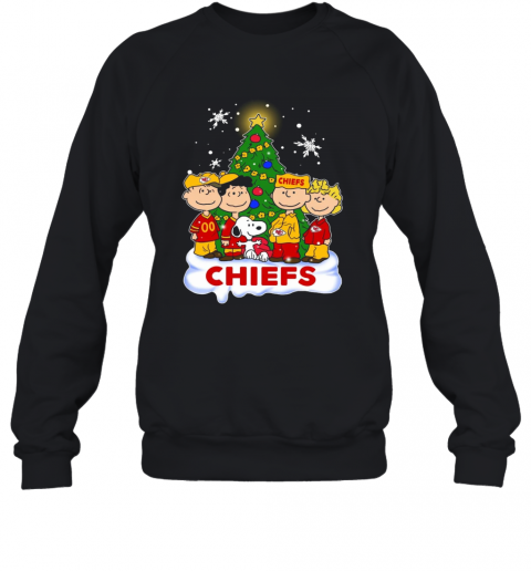 Snoopy The Peanuts Kansas City Chiefs Christmas Sweaters T-Shirt Unisex Sweatshirt