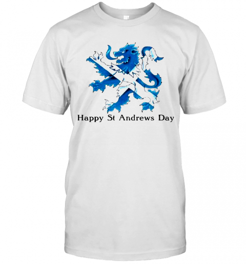 St Andrews Day Celebration Lion T-Shirt