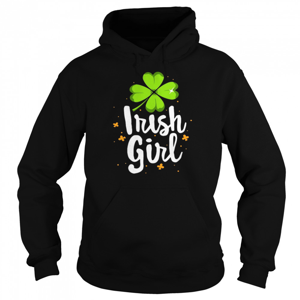 St Patricks Day Irish Girl Unisex Hoodie