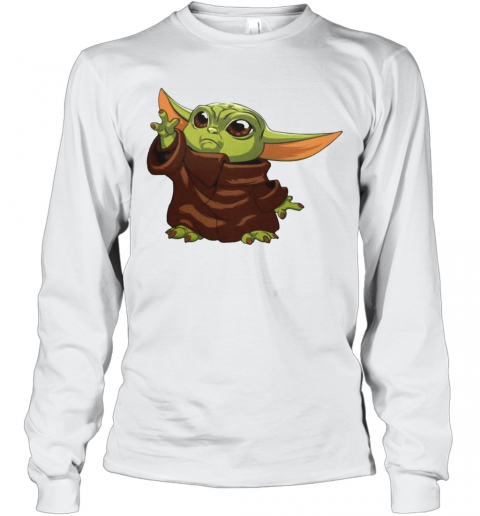 Star Wars Baby Yoda T-Shirt Long Sleeved T-shirt 