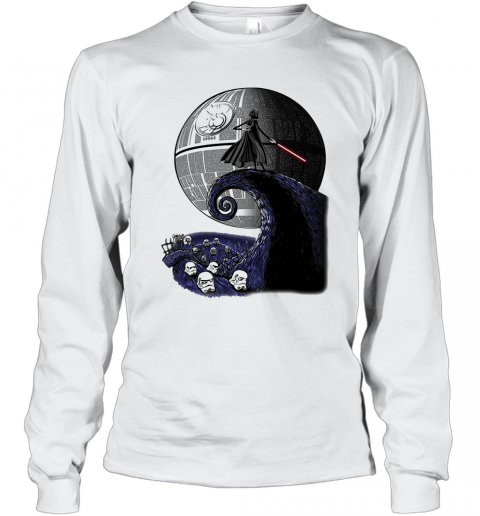 Star Wars Darth Vader The Nightmare Before Christmas T-Shirt Long Sleeved T-shirt 