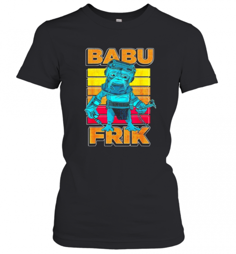 Star Wars The Rise Of Skywalker Babu Frik T-Shirt Classic Women's T-shirt