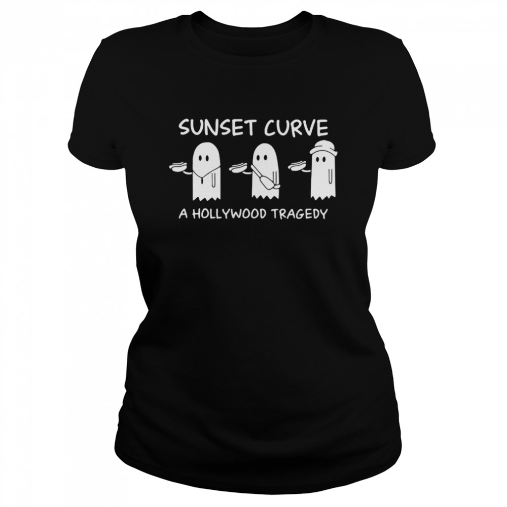 Sunset Curve A Hollywood Tragedy Classic Women's T-shirt