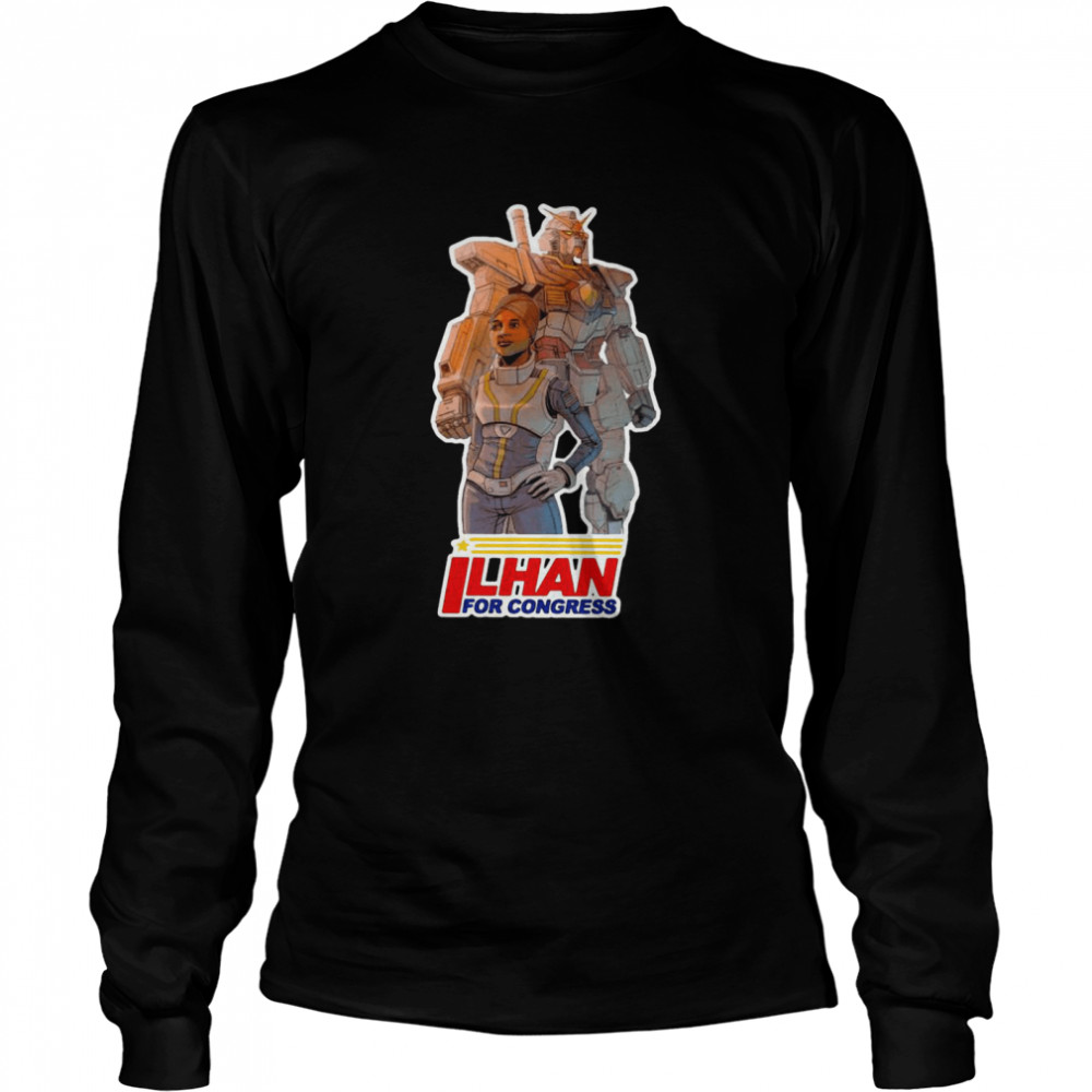 Super Nice Ilhan For Congress Long Sleeved T-shirt