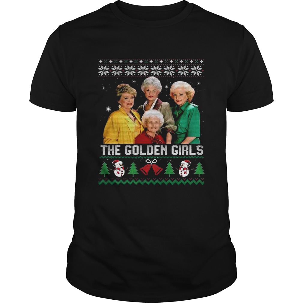 The Golden Girls Ugly Merry Christmas shirt
