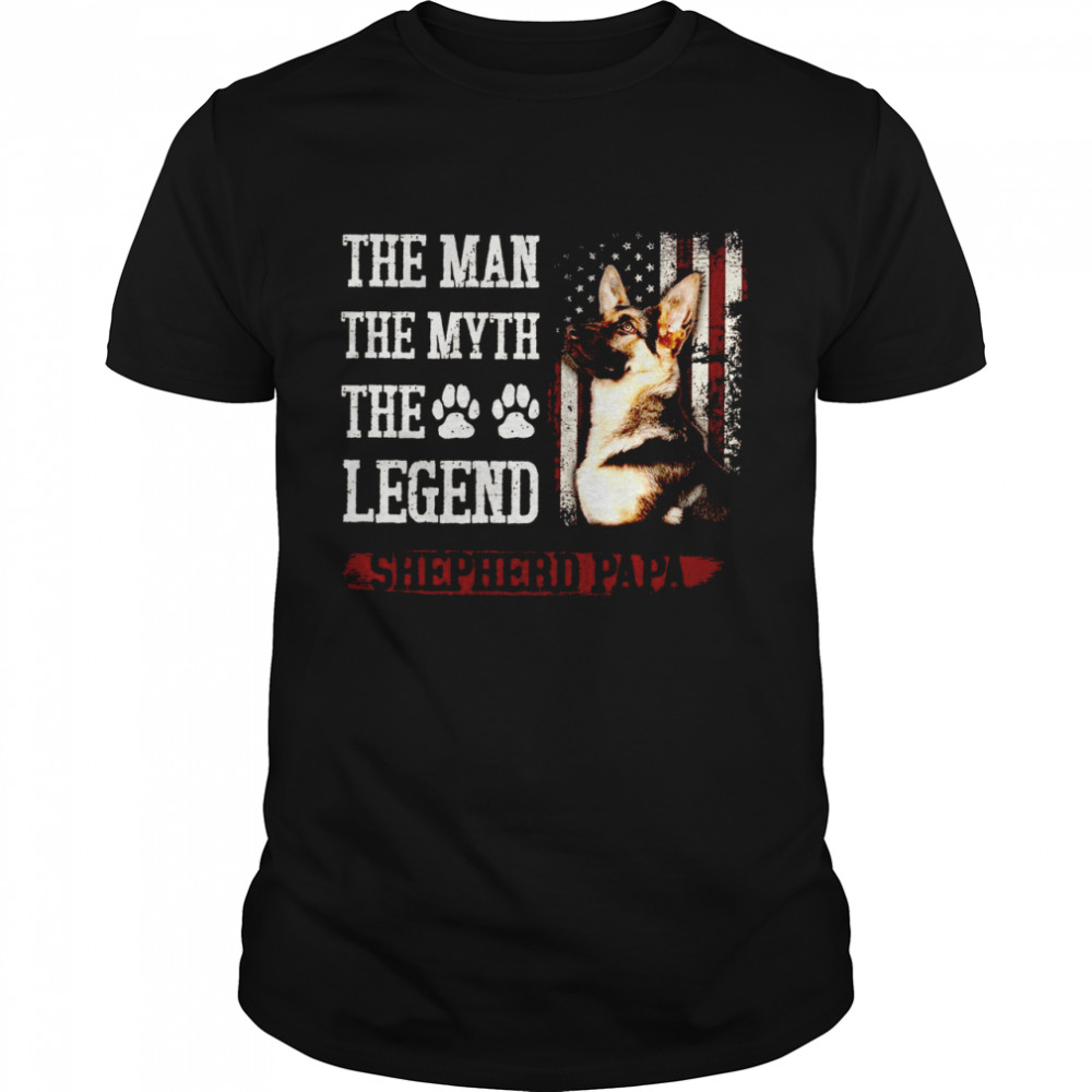 The Man The Myth The Legend Shepherd Papa shirt