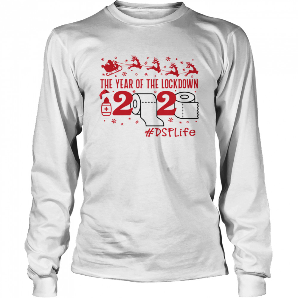 The year of the lockdown 2020 DSPLife Christmas Long Sleeved T-shirt
