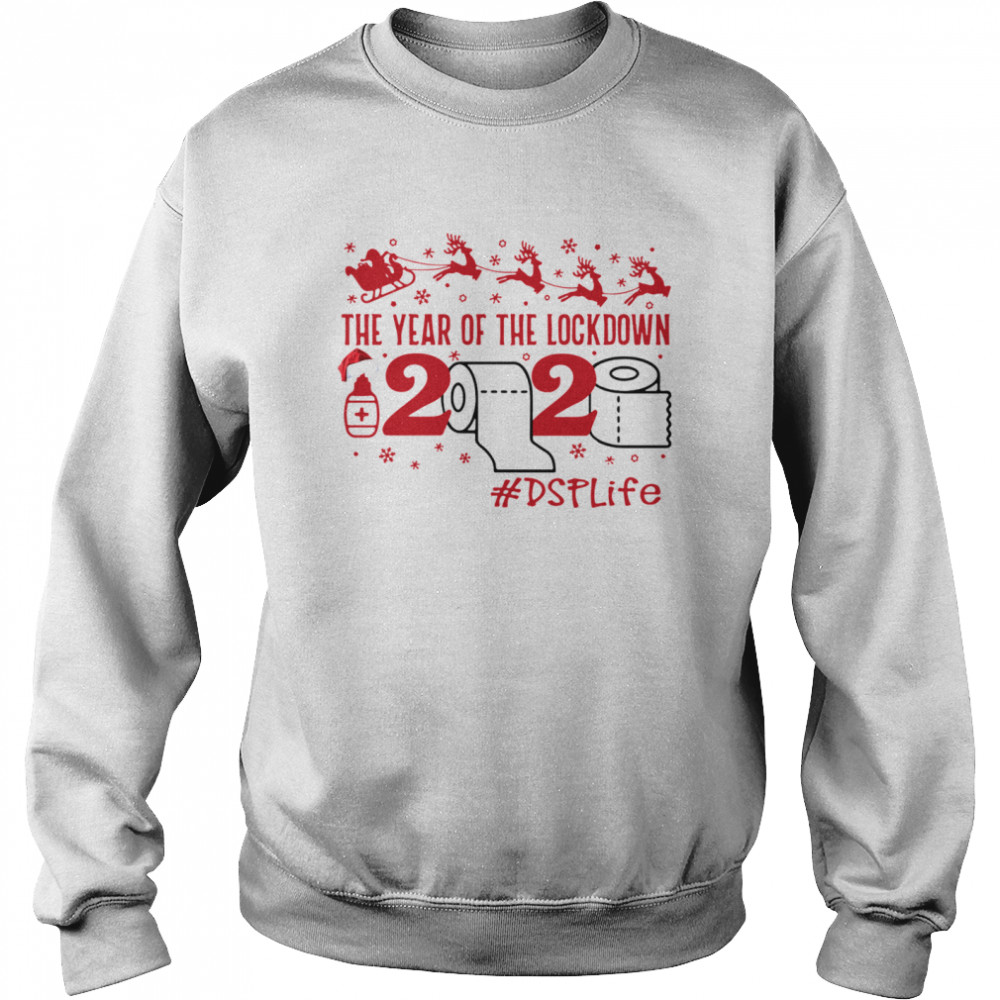The year of the lockdown 2020 DSPLife Christmas Unisex Sweatshirt