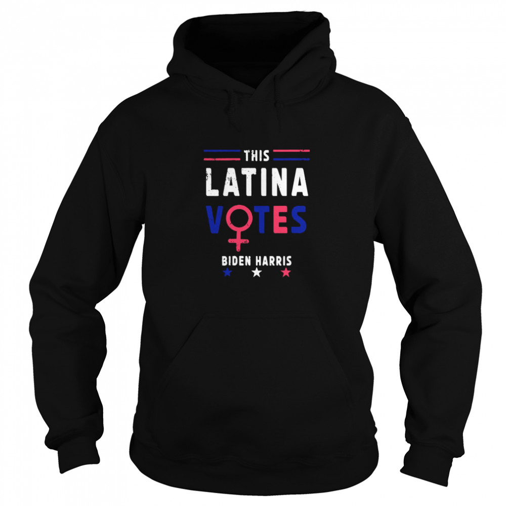 This Latina Votes Biden Harris 2020 Unisex Hoodie
