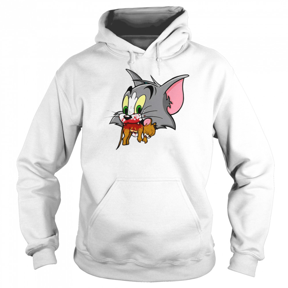 Tom Finally Catches Jerry Unisex Hoodie