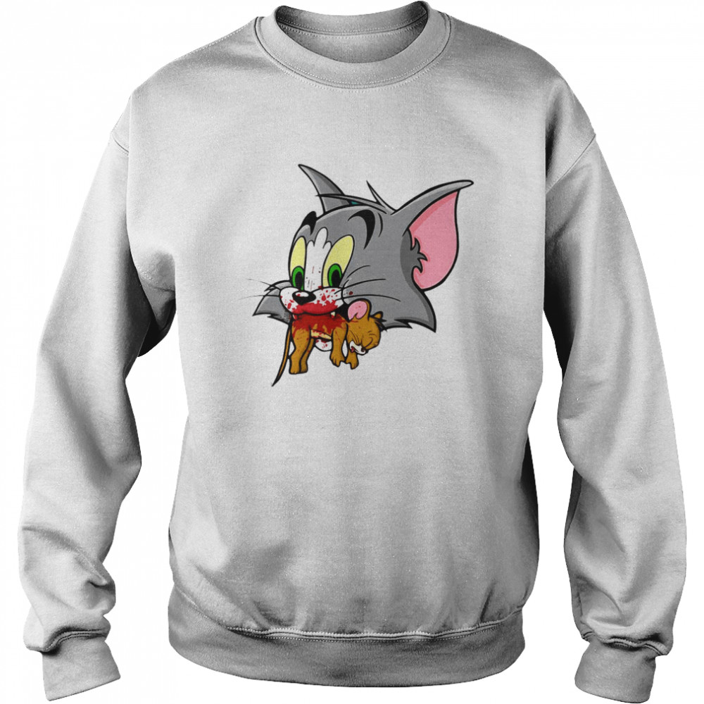 Tom Finally Catches Jerry Unisex Sweatshirt