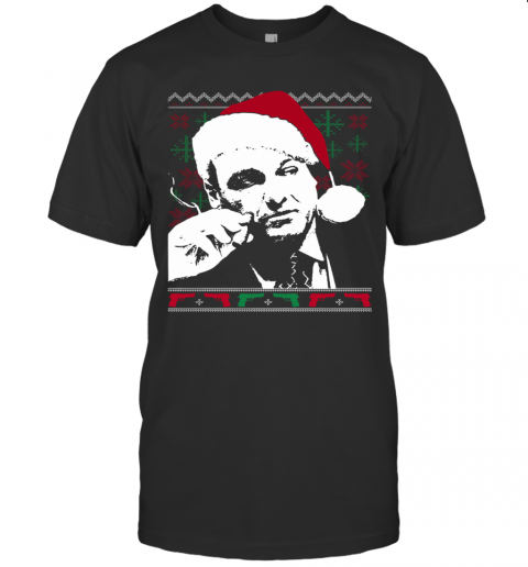 Tony Soprano Ugly Christmas T-Shirt
