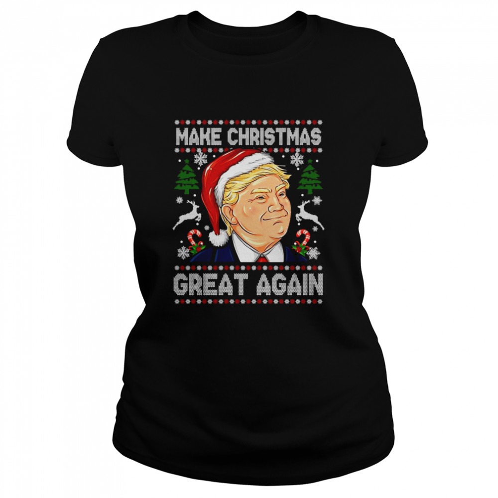 Trump Make Christmas Great Again Christmas Classic Women's T-shirt