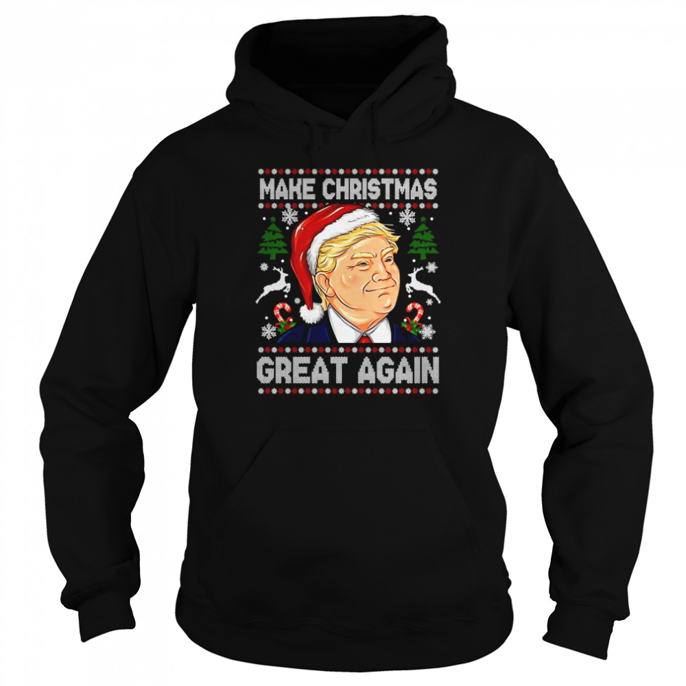 Trump Make Christmas Great Again Christmas Unisex Hoodie