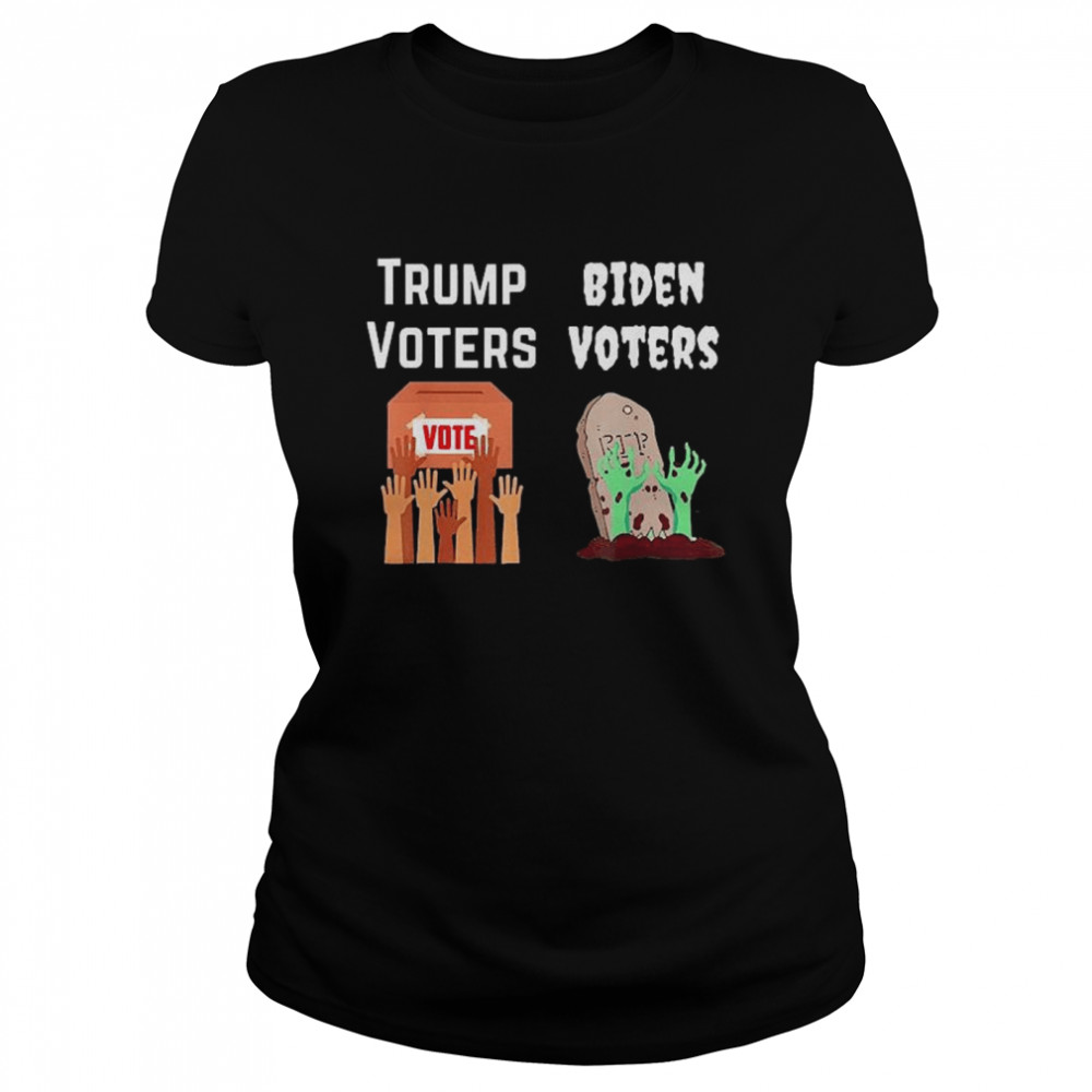 Trump Voters Against Biden Voters Classic Women's T-shirt