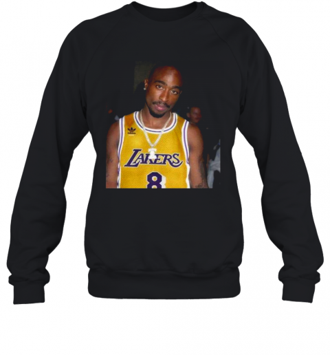 Tupac Los Angeles Lakers Goat T-Shirt Unisex Sweatshirt