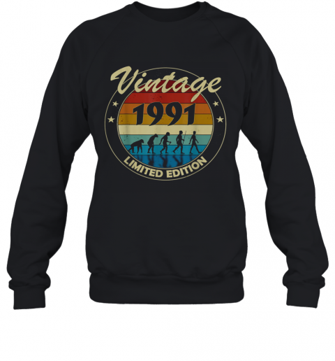 Vintage 1991 Birthday T-Shirt Unisex Sweatshirt