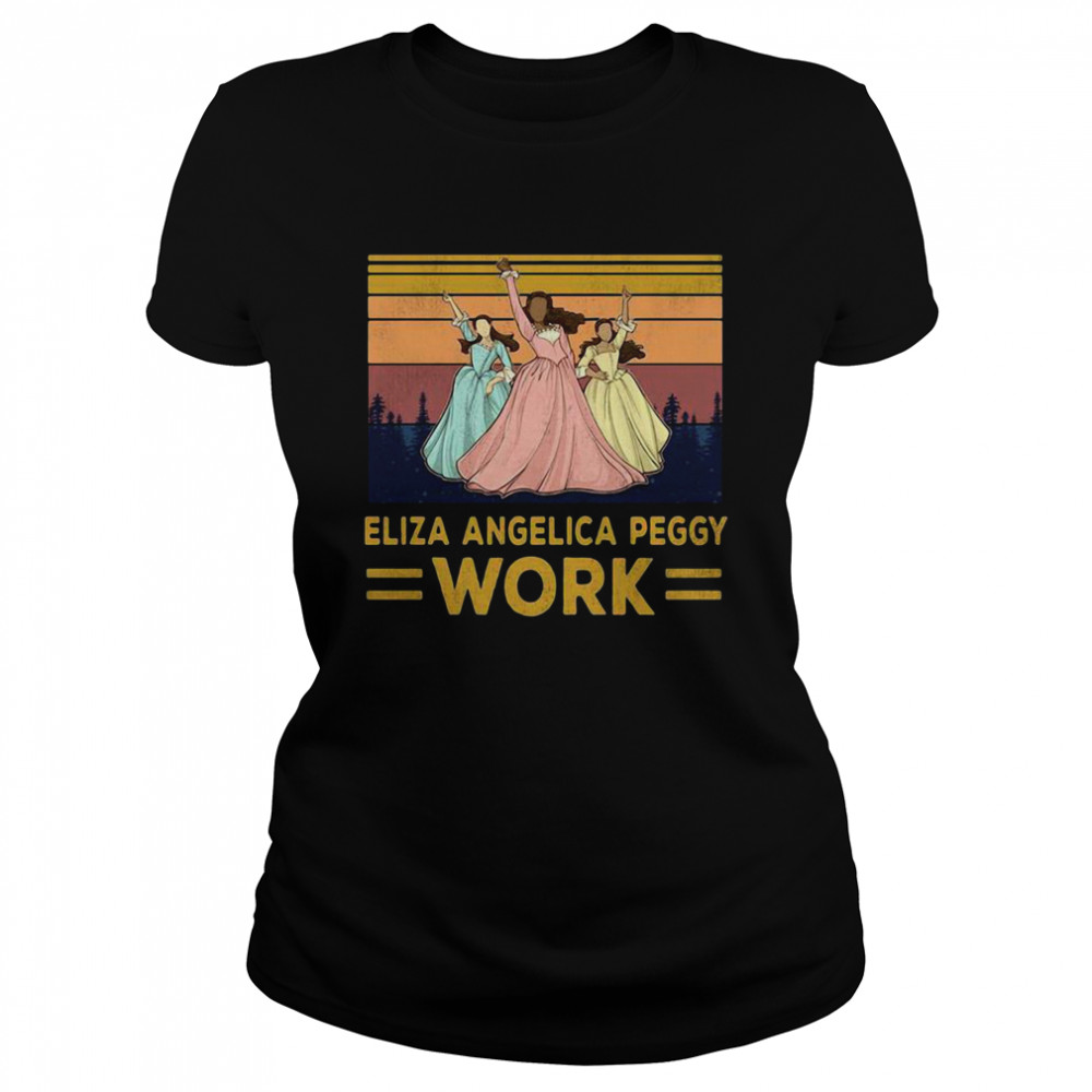Vintage Angelica Eliza Angelica Peggy work vintage Classic Women's T-shirt