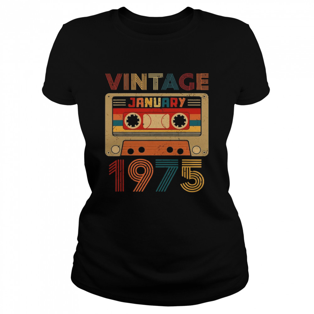 Vintage January 197 Retro Classic Women's T-shirt
